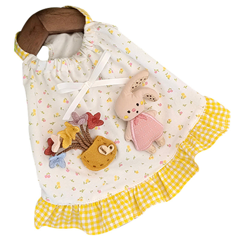 宠物幼犬衣服春夏薄款泰迪比熊约克夏马尔济斯猫咪狗狗裙子小型犬