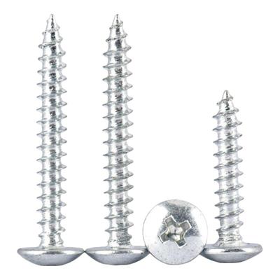 蓝白锌大扁头自攻M3-M6