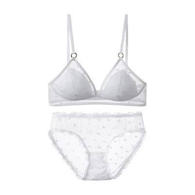 节日送人内衣三角杯文胸套装
