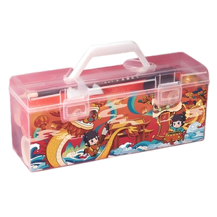 六品堂写春联套装毛笔对联书法专用初学者笔墨纸砚福字手写春联纸自写笔墨儿童练毛笔字对联纸红纸临摹描红