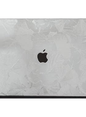 雷雕皮革银白苹果电脑保护套适用于MacBookProM4 142024MacBookM1Pro13Air13MacBookM2M3Air15Mac独特电脑壳