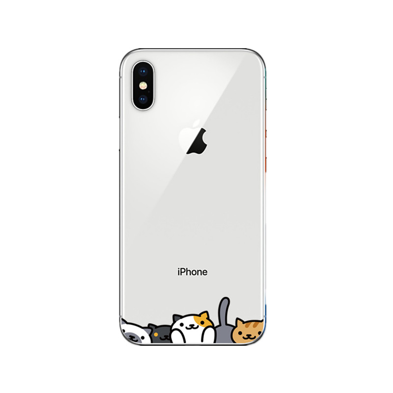SkinAT 适用苹果iPhone xs max贴膜X手机背膜XS个性透明保护膜