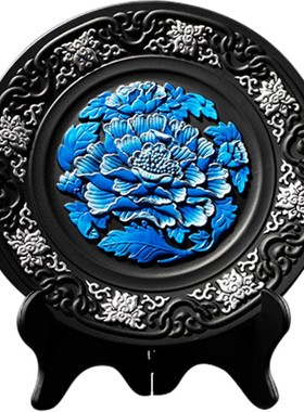 金乌炭雕客厅家居饰品酒柜摆件