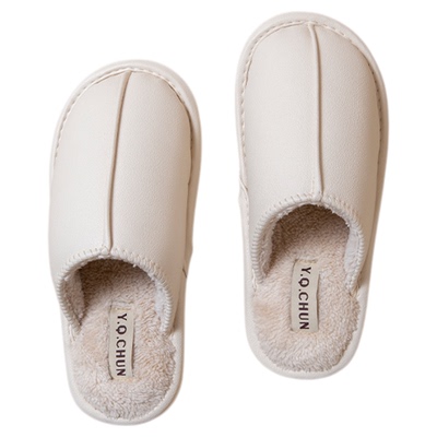 防水棉拖鞋女款冬季2025新款室内