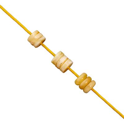 心佑蜜蜡隔片精工1.5大孔道配饰