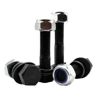 10.9级高强度外六角螺丝螺母平垫片套装加长螺栓M45M48M52M56M64