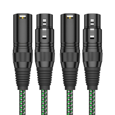 Mps单晶铜XLR卡侬音频平衡线