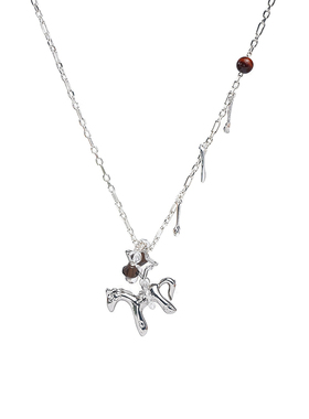 zenmu/绽木【马上行】小马项链