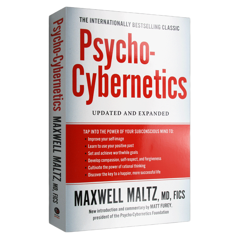 华研原版 心理学控制论 英文原版 Psycho Cybernetics Updated and Expanded 英文版 进口英语书籍