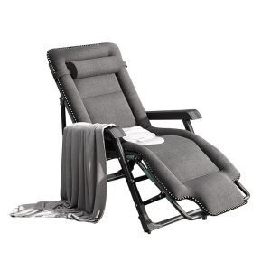 折叠躺椅午休办公室午睡椅家用阳台休闲舒适靠椅子靠背沙发懒人椅