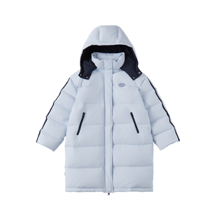 cicochild25年冬季新款亲子中大女童中长款羽绒服防钻绒保暖外套