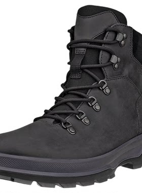 Ecco爱步男鞋2025冬季新款时尚舒适户外登山靴保暖马丁靴838184