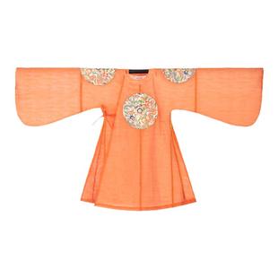 卿子赋原创女童汉服明制团龙补圆领袍儿童马面裙补服小郡主轻薄夏