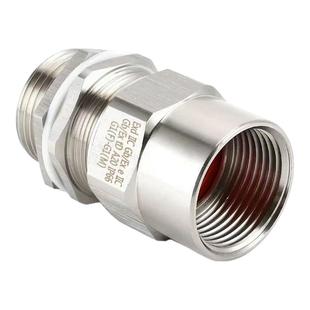 不锈钢304防爆格兰头非铠装夹紧密封接头接管式内外螺纹单密封M20