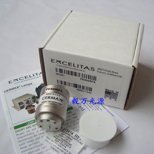 询价-Excelitascermax300W氙灯PE300BFA冷光源MD631替代灯PE300BF
