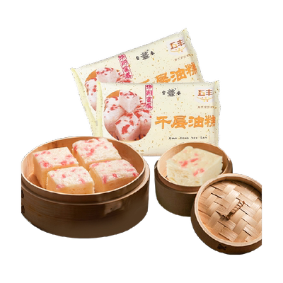 富春千层油糕包子