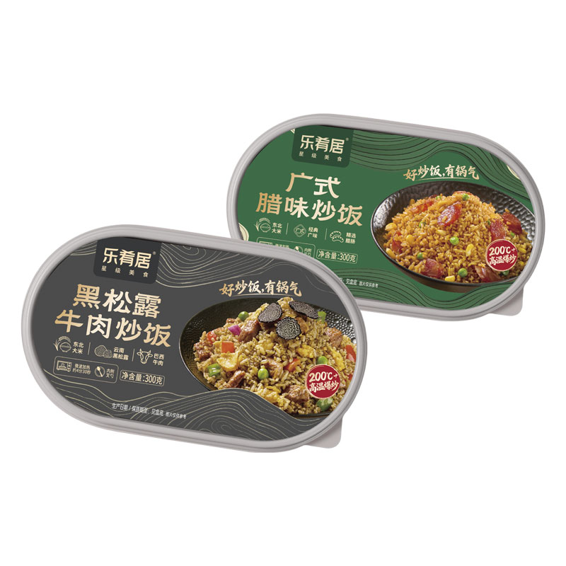 乐肴居盒装炒饭微波炉加热即食