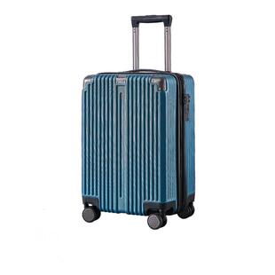 大容量静音行李箱PC耐磨登机箱拉杆箱双封闭内衬可扩容密码箱防摔