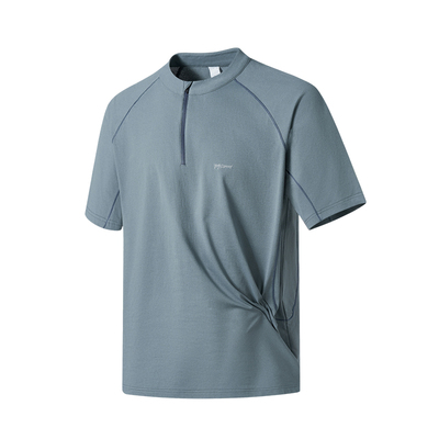 714street半开领短袖T恤