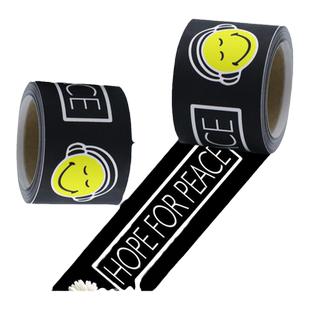 原创个性卡通危险警示警告潮牌keep off x网红胶带雷龙鱼缸贴纸行李箱鱼缸国潮笑脸励志撕不烂装饰贴画防水