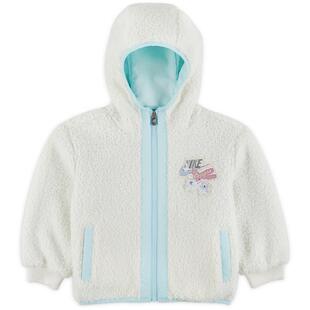 耐克婴童针织仿羊羔绒夹克冬季男童柔软宝宝叠搭外套NIKE IQ9936