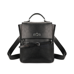 简着2025新品原创做旧擦色 鲁拉尼尼 皮带扣通勤双肩/斜挎/单肩包