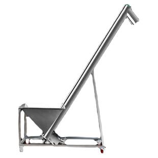 螺旋输送机绞龙抽料耐磨不锈钢提升机塑料颗粒面粉自动上料机