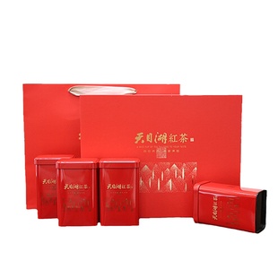 新茶2025天目湖红茶特级礼盒装茶叶溧阳采摘浓香型小种功夫茶200g