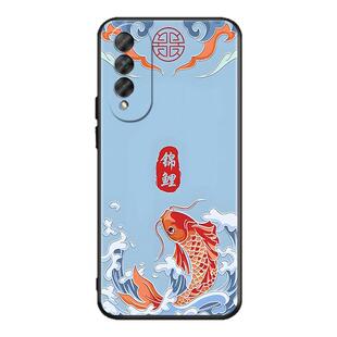 秋昊适用于荣耀x20se手机壳honorx20se唯美古风chl-an00网红新款nova8se活力版chl-al60全包防摔nova10z新款