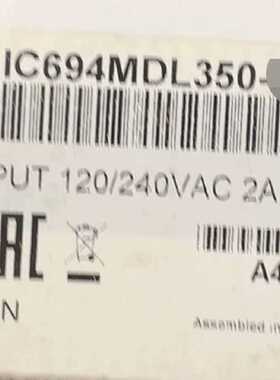 议价Ic694mdl350 Br New Unopened Stock Priced Accordingly适用