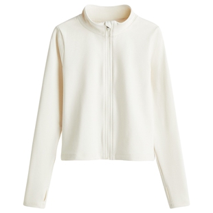 【HM MOVE SoftMove™】童装女童运动外套冬季瑜伽外套1245522