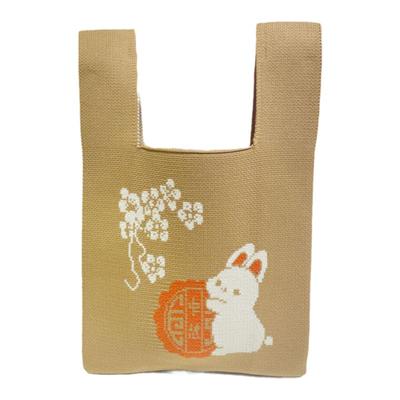 新年礼品针织手提礼包袋伴手礼袋