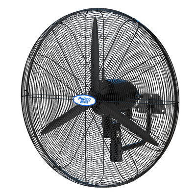 德通普风工业强力风扇挂墙式摇头厂房壁挂扇牛角电风扇DFP750-TA