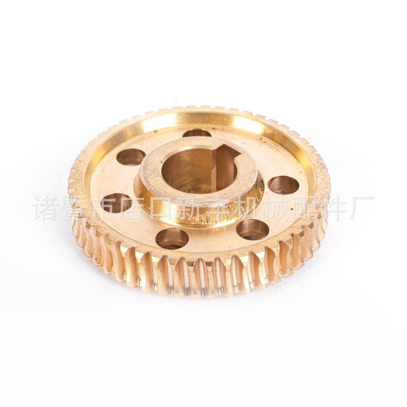 定制涡轮蜗杆高精度铜制传动件非标原厂蜗轮批发