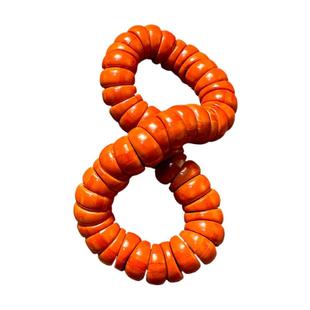 橄榄核精雕猪大肠手串男款盘玩高端梅林铁核原籽素串文玩核雕素核