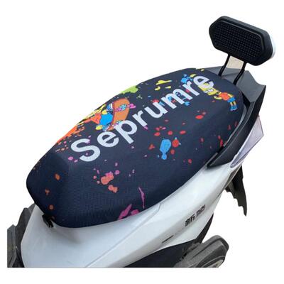 电动车坐垫套电瓶车座套电动摩托车防水防晒垫网眼隔热透气坐垫罩