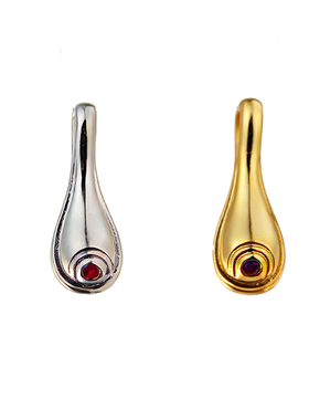 觉行藏式925银卡子星月菩提串珠