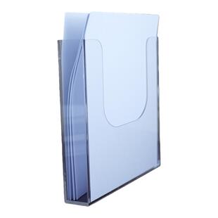 A4亚克力挂墙式资料盒书报架文件夹A5纸大容量收纳盒宣传册展示架