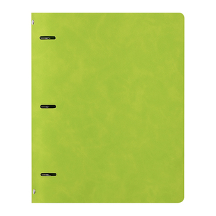 炫彩A4三孔活页夹活页本外壳可拆卸内页横线网格笔记本记事本学生高颜值作业夹书页夹文件夹收纳夹