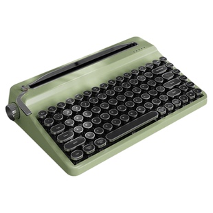 键设宇宙QL75打字机机械键盘蓝牙无线三模RGB热插拔复古创意办公