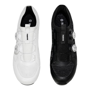 THINVIK山地锁鞋专业骑行鞋3D飞织套袜舒适透气旋钮砾石路骑行鞋