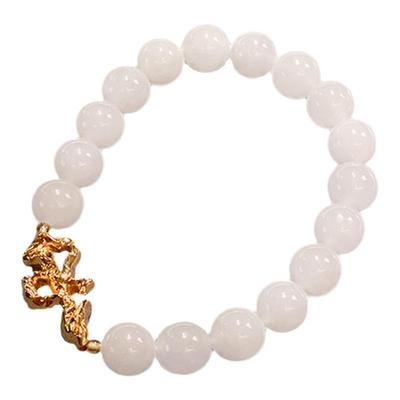 燕停天然和田玉手链独家设计