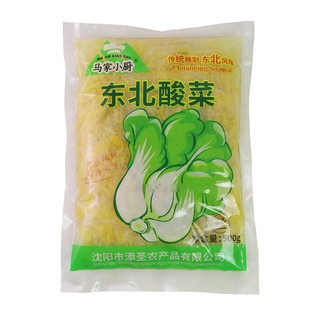 马家小厨酸菜丝500g*2袋新民特产大缸腌制酸白菜农家正宗东北特产