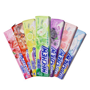 森永嗨啾HI-CHEW水果软糖6味可选零食食品草莓葡萄味糖果软糖12条