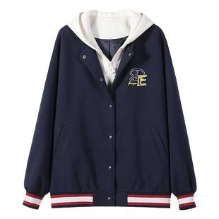 初中女生秋冬外套13岁中学生少女2025新款高中生休闲运动服上衣