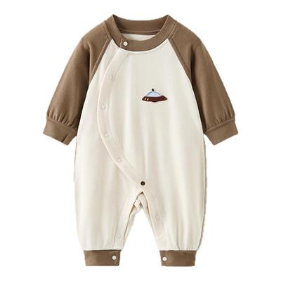 童泰婴儿连体衣宝宝发热哈衣爬服