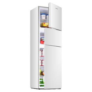 冰熊冰箱家用小型三门冰箱中型冷冻冷藏软冷冻租房宿舍节能电冰箱