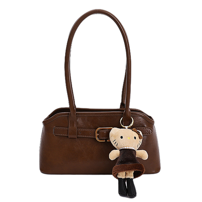 高级感包包女2025新款潮时尚复古单肩腋下包百搭通勤小众手提包