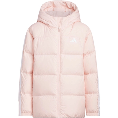 adidas阿迪达斯女大童运动训练保暖连帽羽绒服外套KC5929