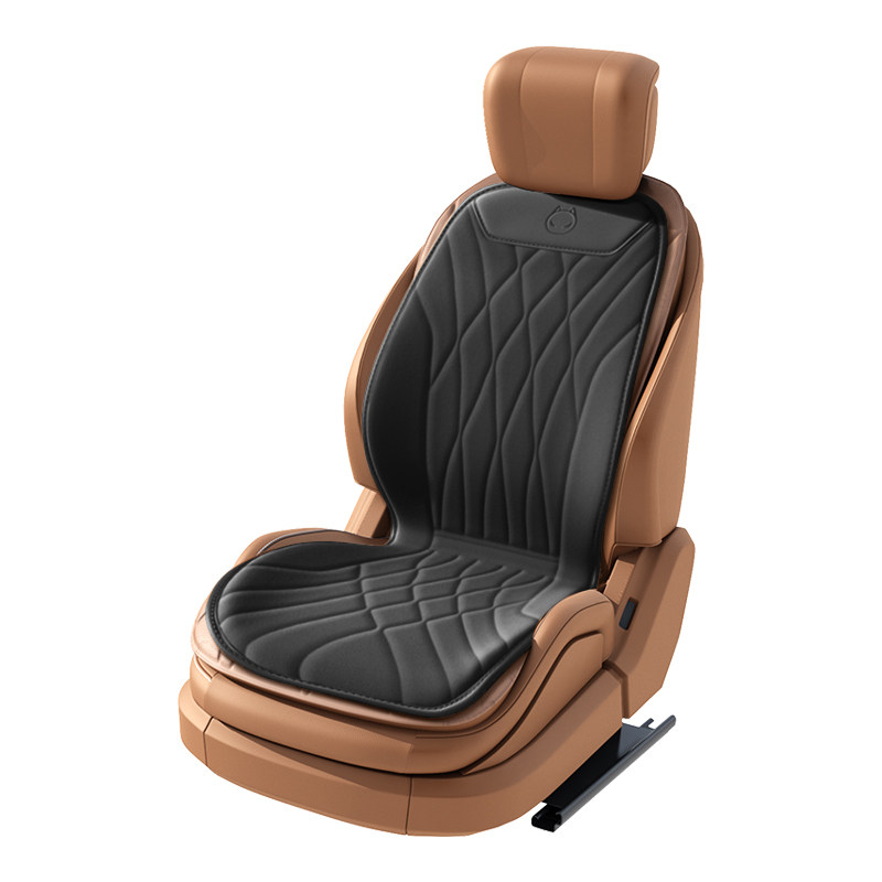 石墨烯汽车加热坐垫冬季12V24V车载电加热毯改装座椅毛绒保暖座垫